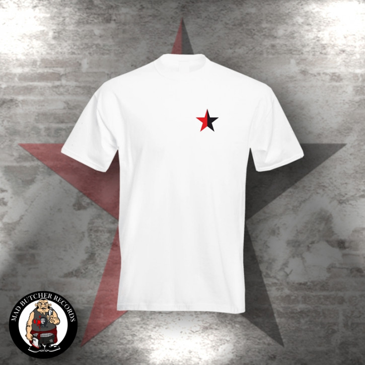 ANARCHO STAR T-SHIRT XL / WEISS