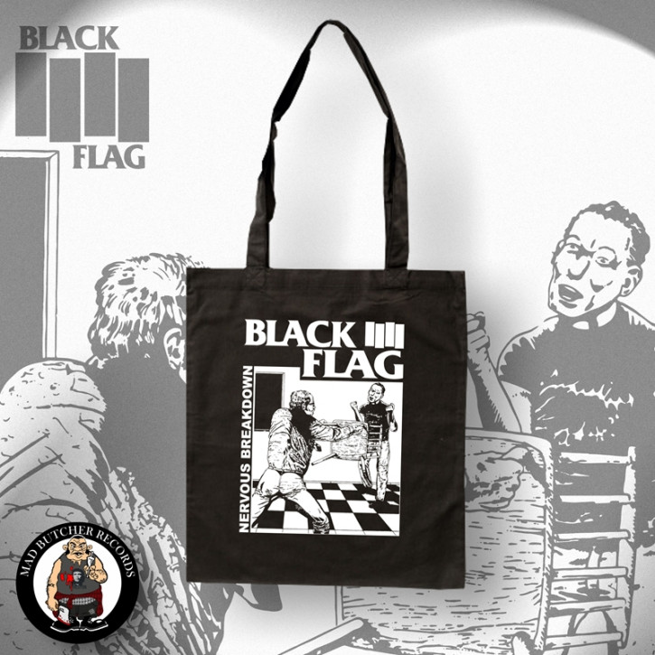 BLACK FLAG NERVOUS BREAKDOWN TRAGETASCHE