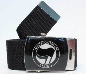 ANTIFASCHISTISCHE AKTION BELT SCHWARZ/SCHWARZ