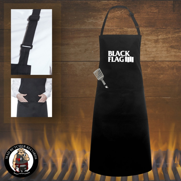 BLACK FLAG APRON