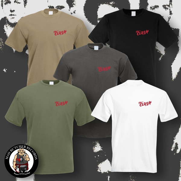 THE CLASH SMALL LOGO T-SHIRT