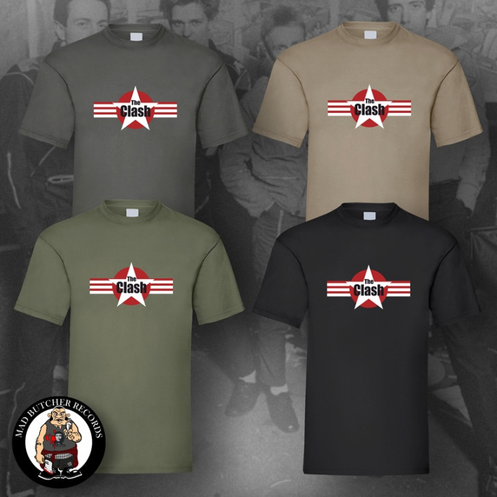THE CLASH STAR T-SHIRT