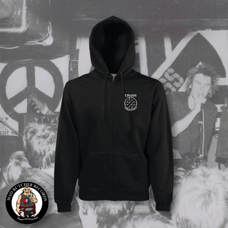 CRASS ANARCHY & PEACE ZIPPER