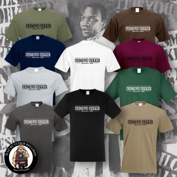 DESMOND DEKKER JAMAICA SKA T-SHIRT