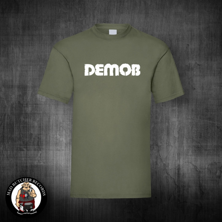 DEMOB LOGO T-SHIRT S / OLIVE