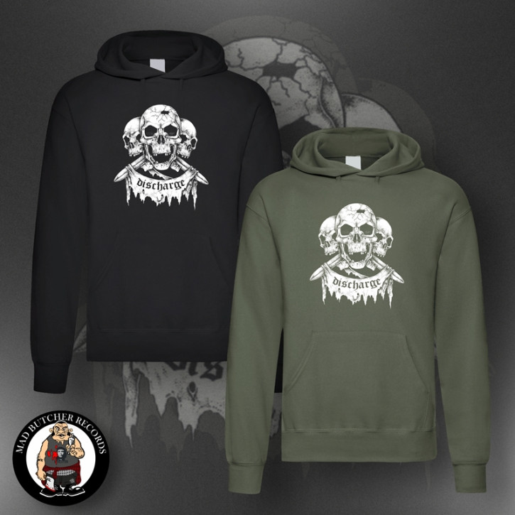 DISCHARGE SKULL HOOD