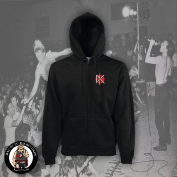 DEAD KENNEDYS LOGO ZIPPER SCHWARZ / XL