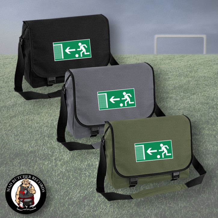 DAS RUNDE MUSS INS ECKIGE MESSENGERBAG