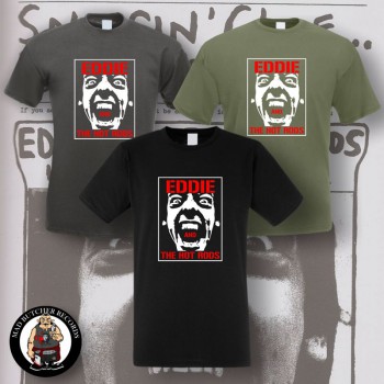 EDDIE AND THE HOT RODS SNIFFIN GLUE T-SHIRT
