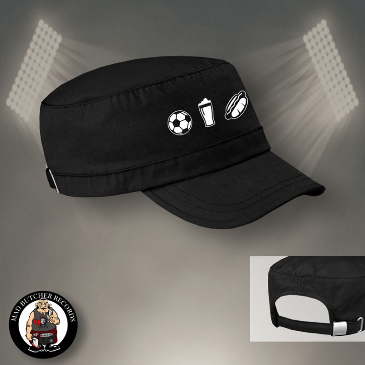 BASIC INSTINCT FOOTBALL ARMYCAP SCHWARZ