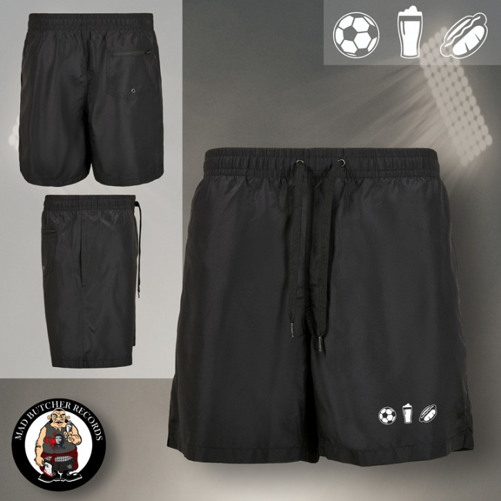 BASIC INSTINCT FOOTBALL BADESHORTS