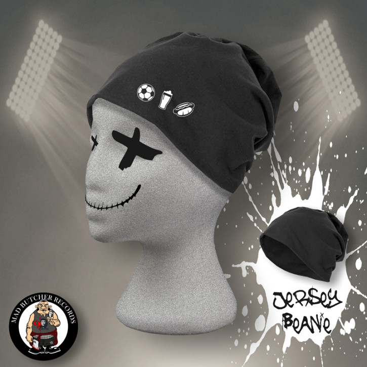 BASIC INSTINCT FOOTBALL BEANIE Black