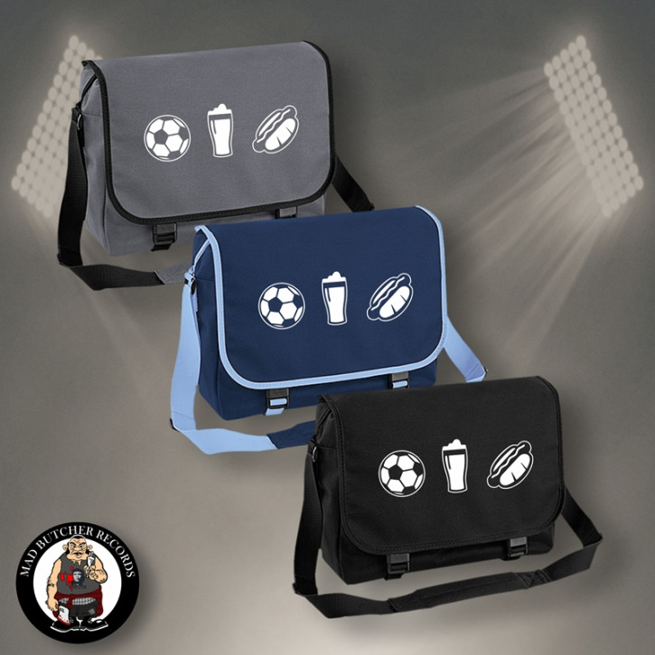 BASIC INSTINCT FOOTBALL MESSENGER BAG