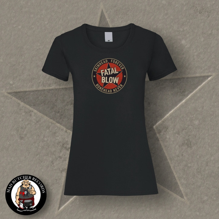 FATAL BLOW BONEHEAD NEVER GIRLIE Black / XL