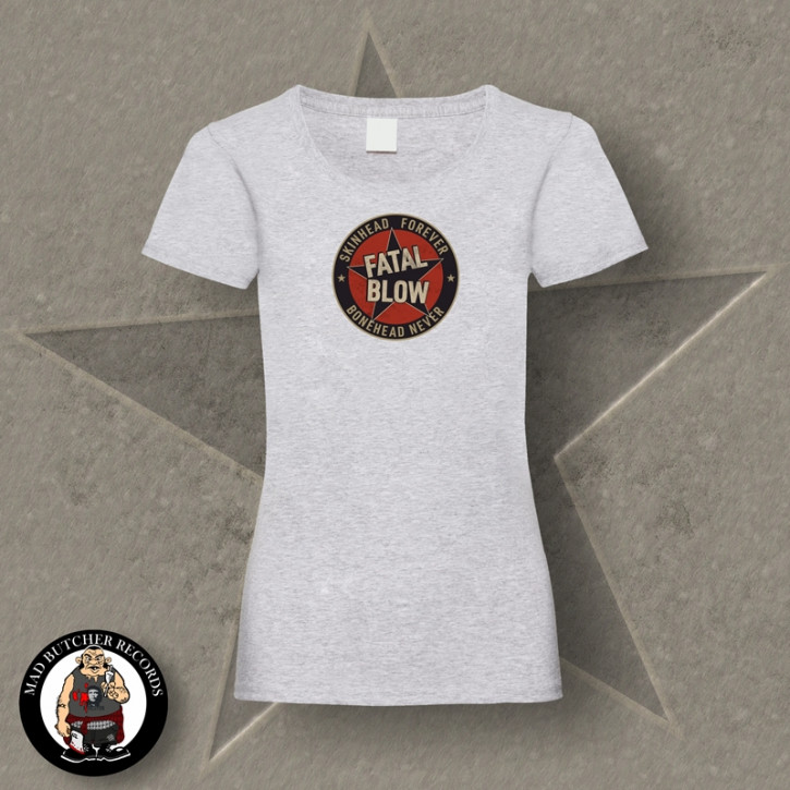 FATAL BLOW BONEHEAD NEVER GIRLIE XL / grey