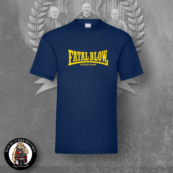 FATAL BLOW STREETPUNK T-SHIRT 3XL / navy