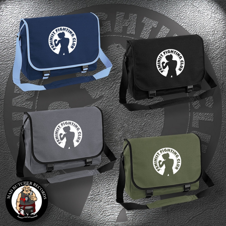 FEMINIST FIGHTING CLUB MESSENGER BAG