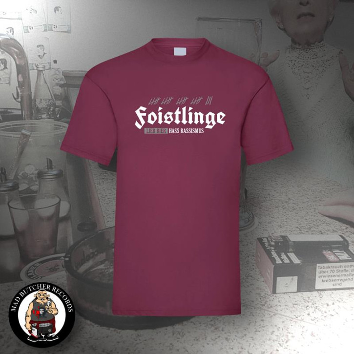 FOISTLINGE LOGO T-SHIRT M / BORDEAUX RED
