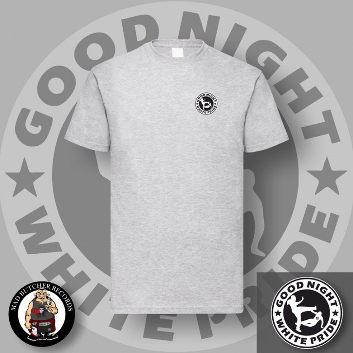 GOOD NIGHT WHITE PRIDE SMALL T-SHIRT XL / grey