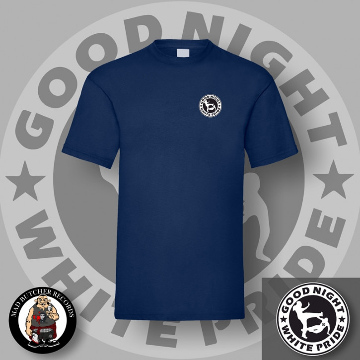 GOOD NIGHT WHITE PRIDE SMALL T-SHIRT XL / navy