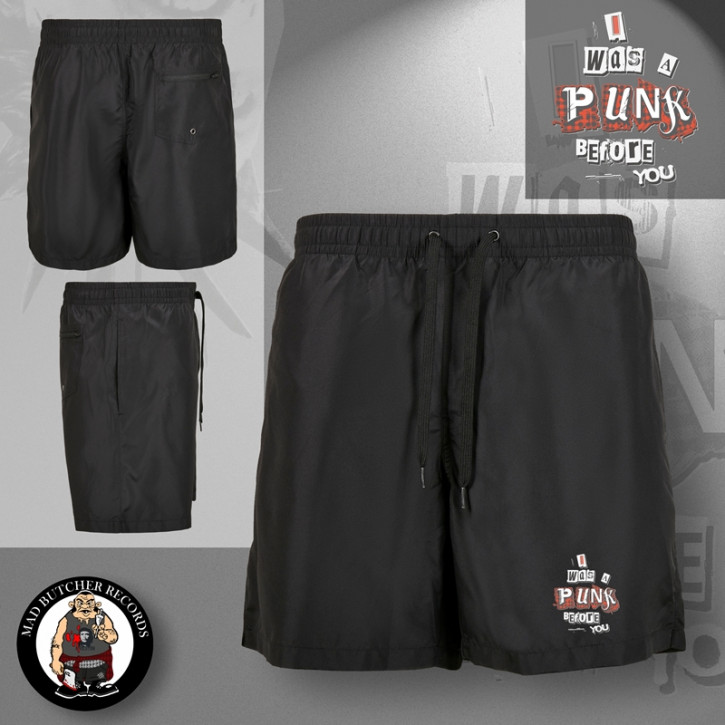 I WAS A PUNK BEFORE YOU SWIM SHORTS