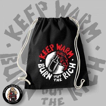 KEEP WARM BURN THE RICH GYM SAC