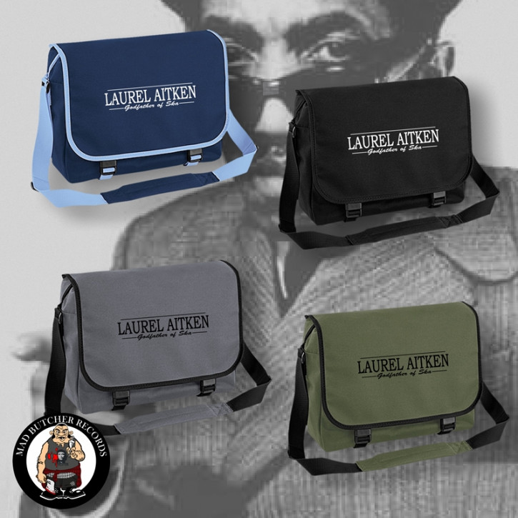 LAUREL AITKEN GODFATHER OF SKA MESSENGER BAG