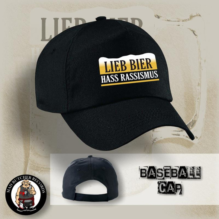 FOISTLINGE LIEB BIER HASS RASSISMUS BASECAP