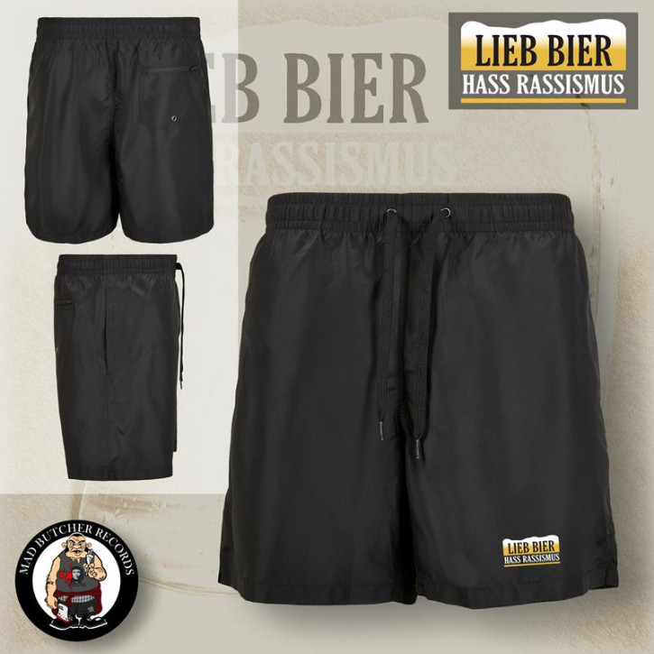 FOISTLINGE LIEB BIER HASS FASCHISMUS BADESHORTS
