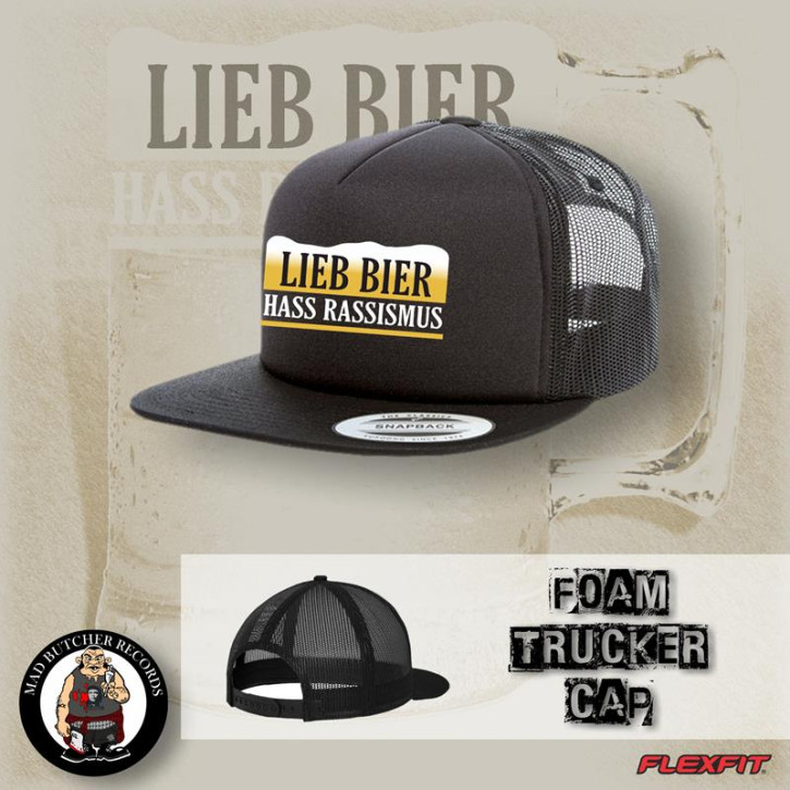 FOISTLINGE LIEB BIER HASS RASSISMUS MESH CAP