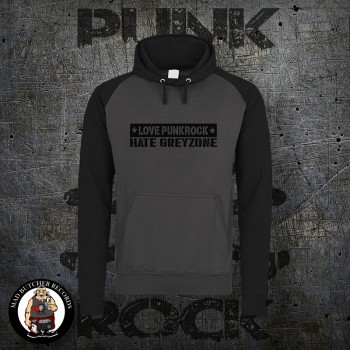 LOVE PUNKROCK HATE GREYZONE KONTRAST KAPU