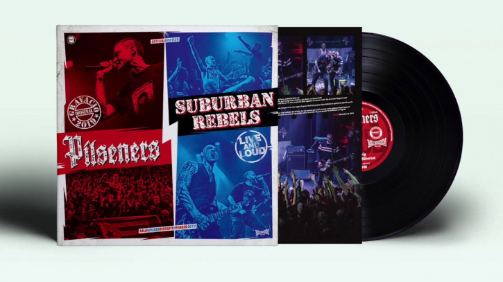 Pilseners Vs Suburban Rebels - Live & Loud LP