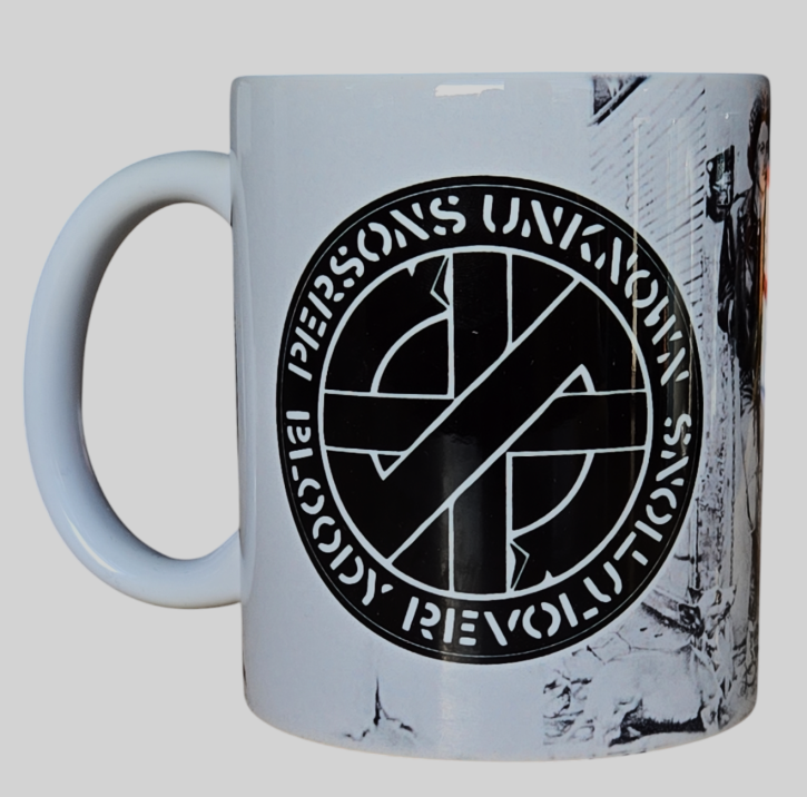 CRASS PERSONS UNKNOWN KAFFEEBECHER