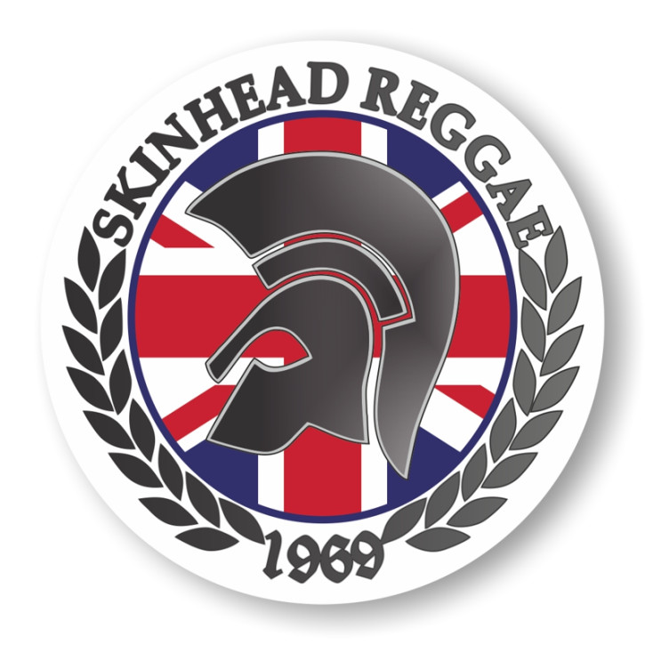 SKINHEAD REGGAE PVC STICKER