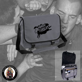 MINOR THREAT MESSENGER BAG GRAU