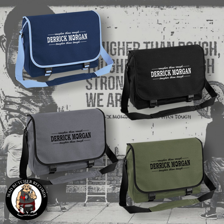 DERRICK MORGAN ROUGHER THAN ROUGH MESSENGER BAG