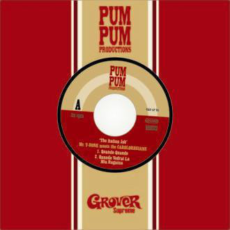 Mr. T-BONE Meets The Caroloregians ‎– The Italian Job 7" EP