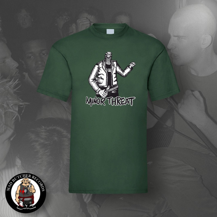 MINOR THREAT BOTTLE T-SHIRT 5XL / BOTTLEGREEN