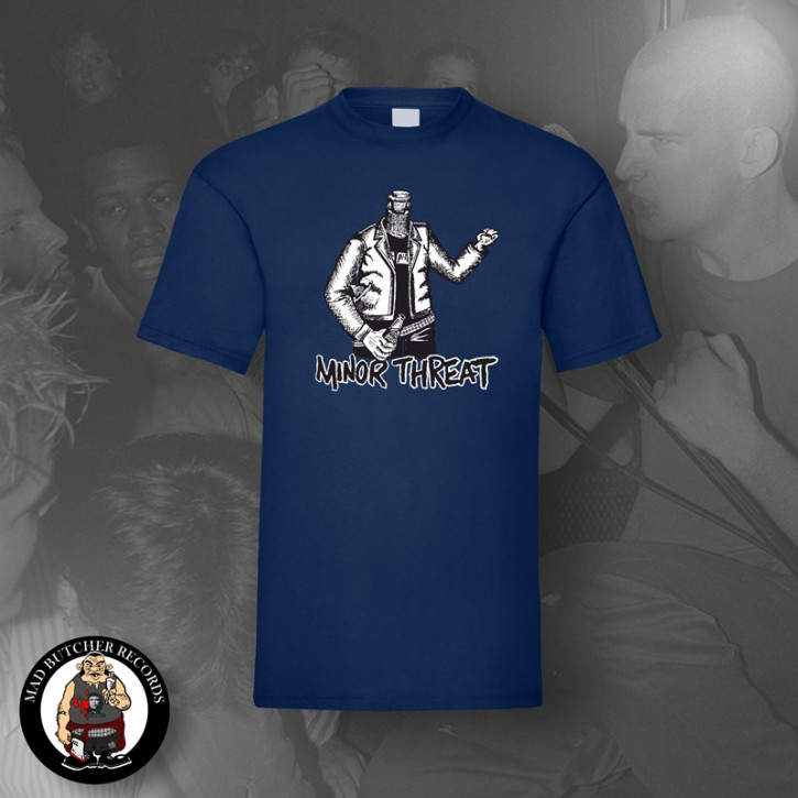 MINOR THREAT BOTTLE T-SHIRT navy / 5XL