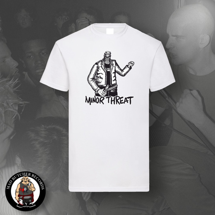 MINOR THREAT BOTTLE T-SHIRT 3XL / White