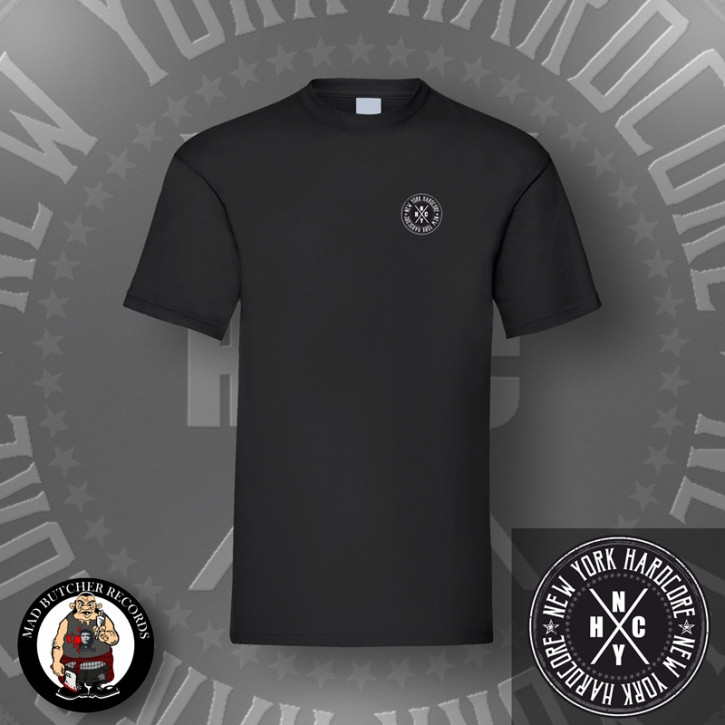NEW YORK HARDCORE CIRCLE T-SHIRT Black / S