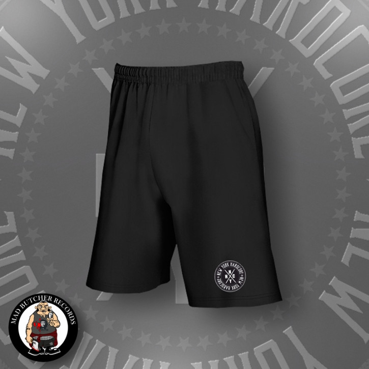 NEW YORK HARDCORE CIRCLE SHORTS Black / XL