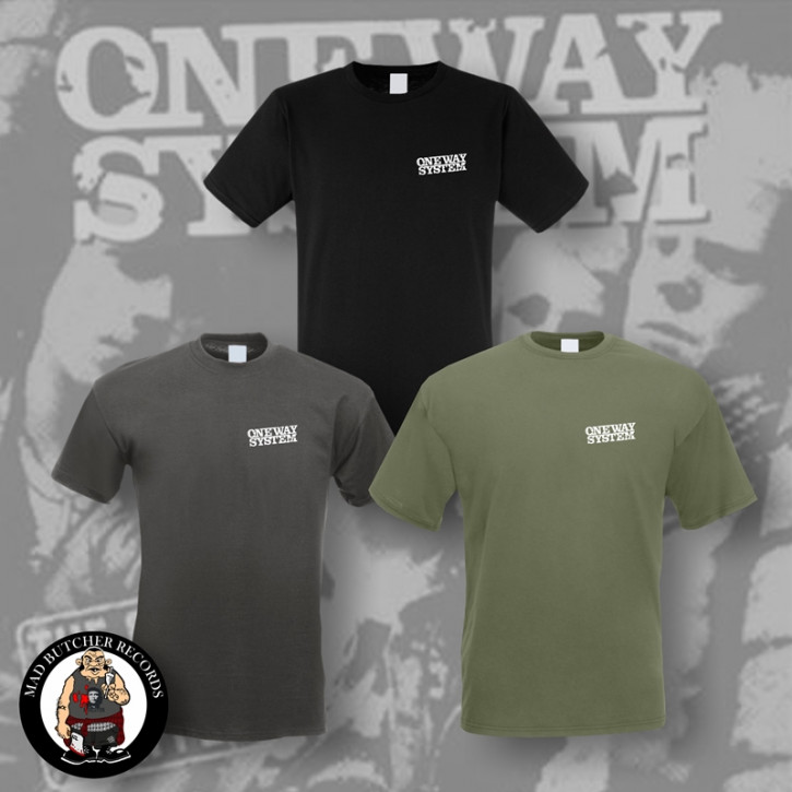 ONE WAY SYSTEM SMALL LOGO T-SHIRT