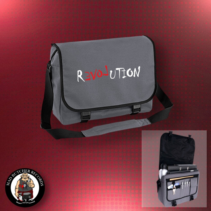 REVOLUTION MESSENGER BAG grey