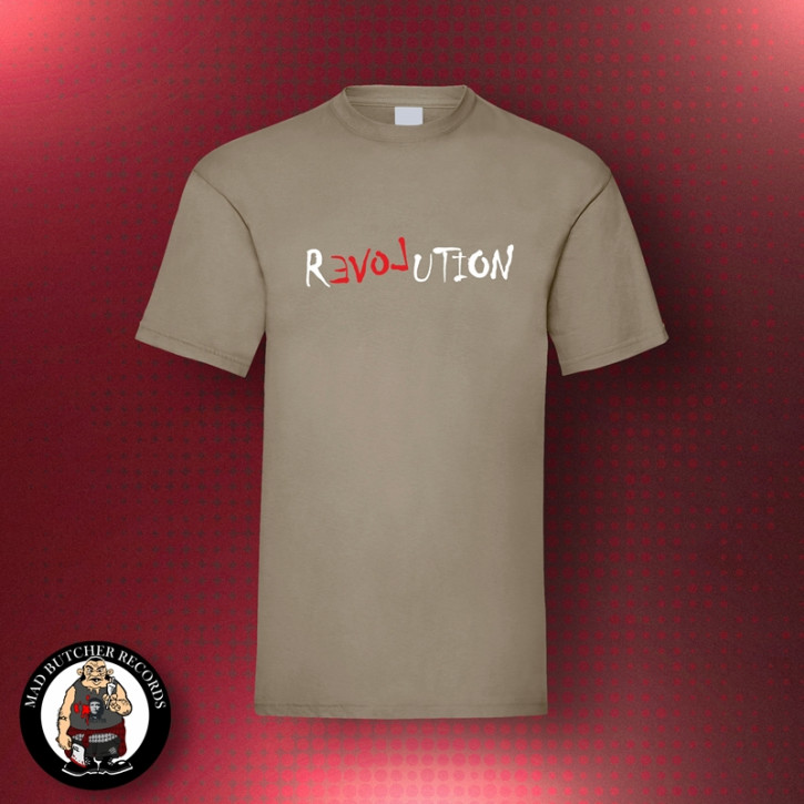 REVOLUTION T-SHIRT 3XL / BEIGE