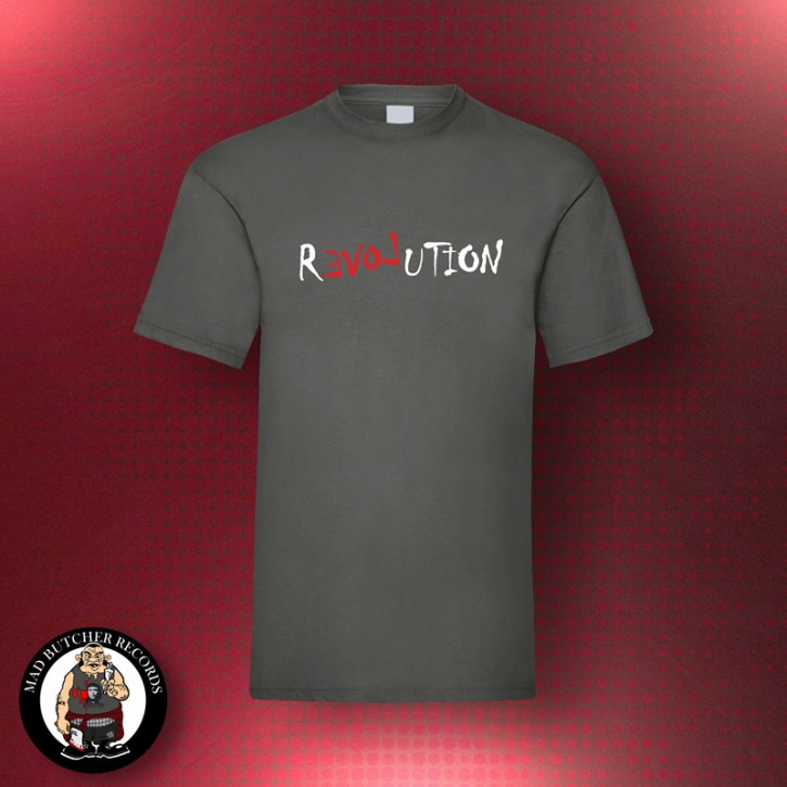 REVOLUTION T-SHIRT 5XL / DARK GREY
