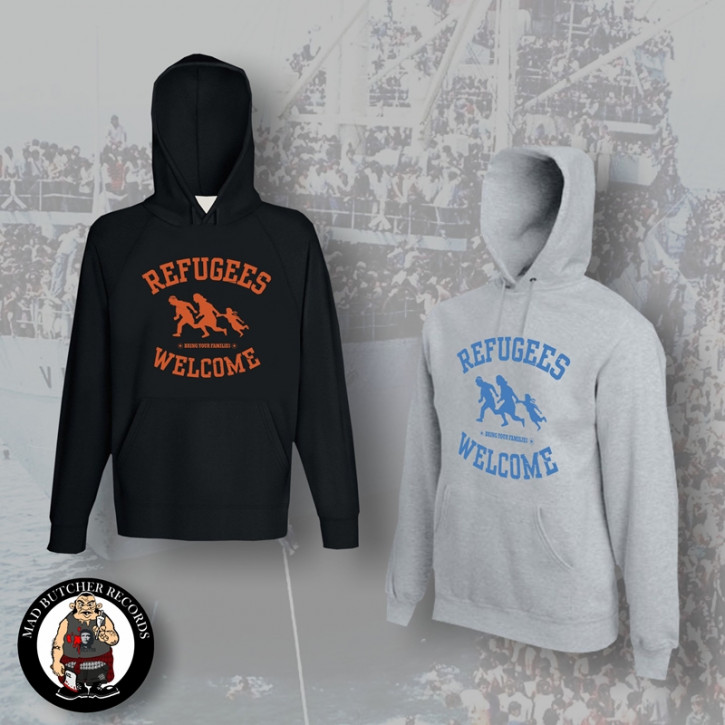 REFUGEES WELCOME HOOD