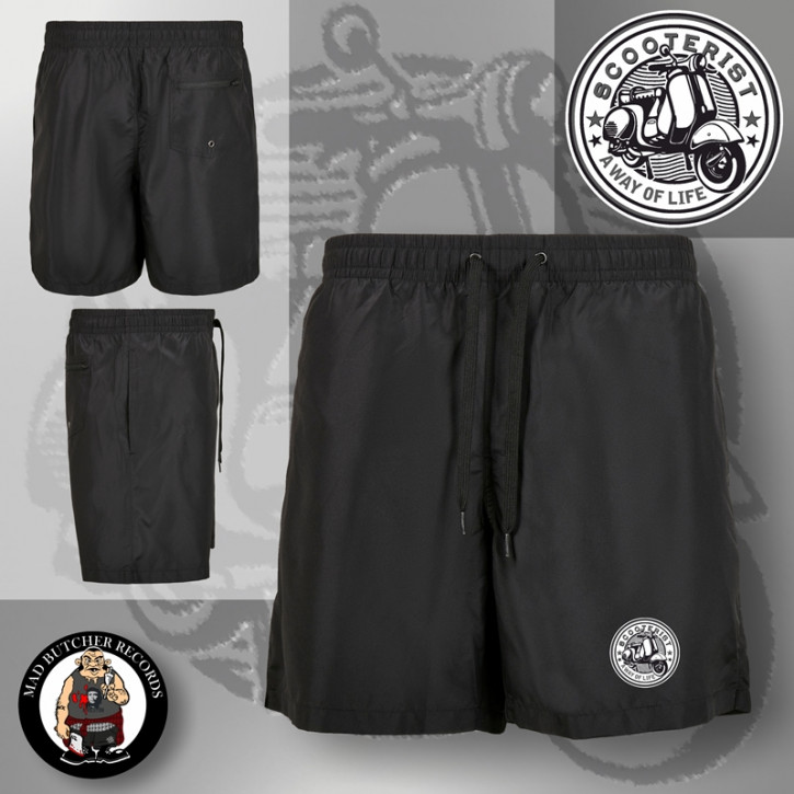 SCOOTERIST A WAY OF LIFE SWIM SHORTS