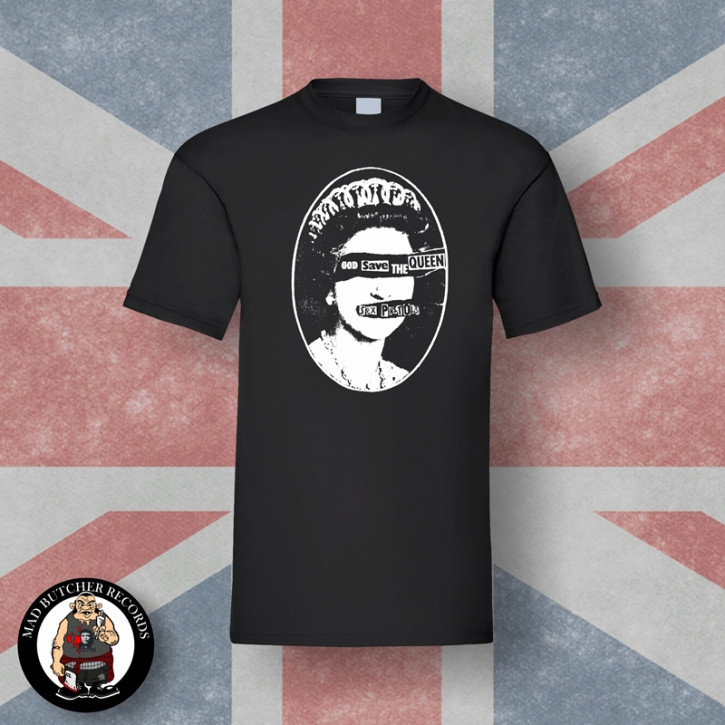 SEX PISTOLS GOD SAVE THE QUEEN T-SHIRT Black / XL
