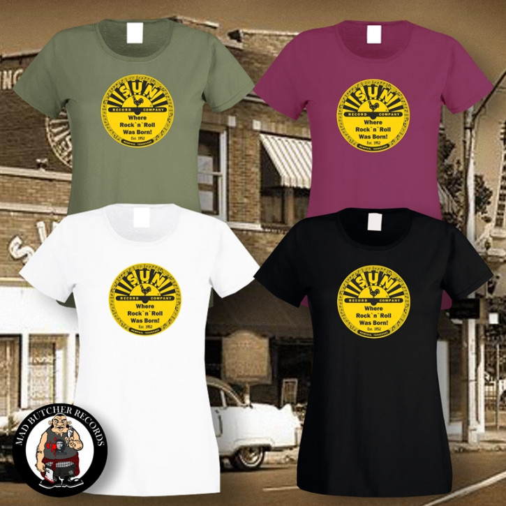 SUN RECORDS LOGO GIRLIE